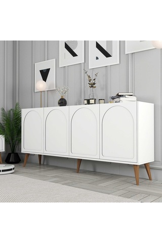 Variant Lyon Konsol - Beyaz / Ceviz