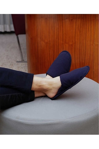 Peluche Navy Blue Parachute Canak Slipper Erkek Ev Terliği Canpar-elt Mavi Canpar-elt Mavi