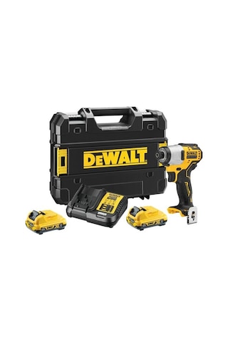 Dewalt DCF801D2-QW 12V 2.0 Ah Çift Akülü Kömürsüz Kompakt Akülü Vidalama