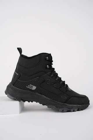 Muggo İzland Unisex Garantili Trekking Outdoor Bağcıklı Yandan Fermuarlı Kışlık Bot 001