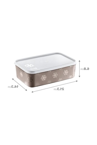 4'lü No Frost Saklama Kabı Seti, 1600 Ml Kapasite 0