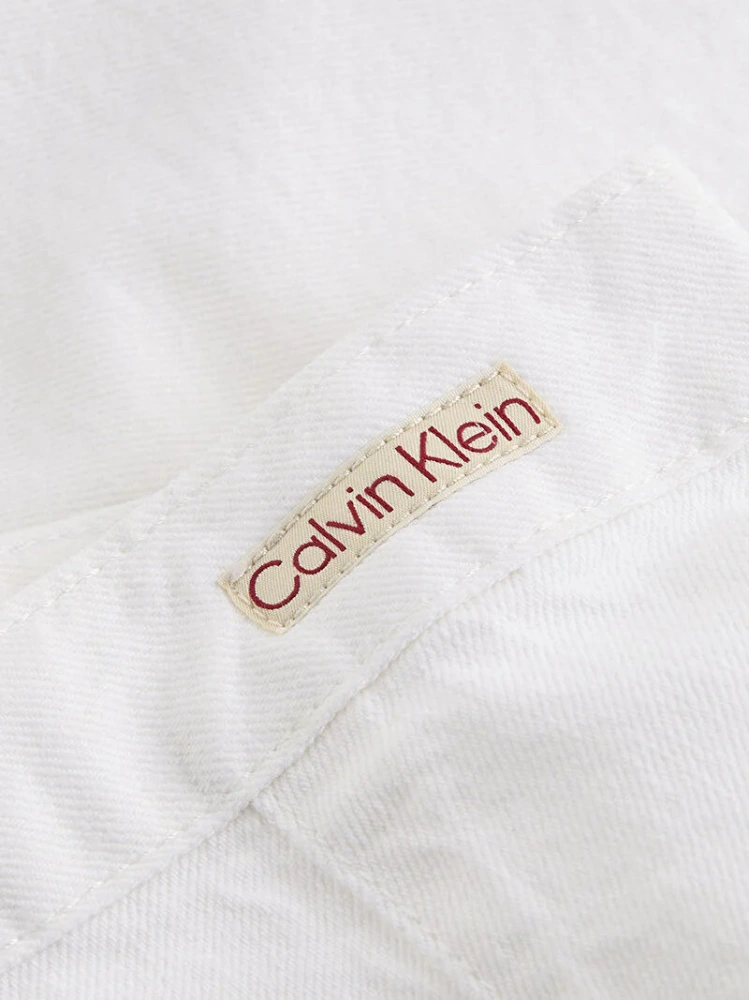 Calvin Klein Mını Denım Skırt Kadın Etek J20j225194-1aa Çok Renkli