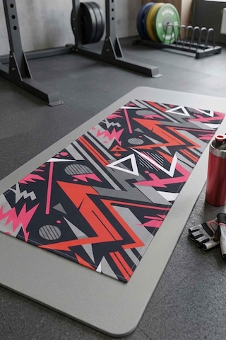 Sports Dijital Baskılı 50x100 Cm Spor Havlusu Sport2 Pembe