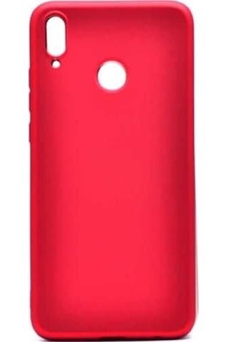 Huawei Honor 8x Kılıf Zore Premier Silikon Kapak Kırmızı