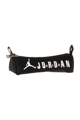Jordan Air Brooklyn Black Siyah Erkek Çocuk İki Bölmeli Kalem Çantası/kalemlik - Q3181