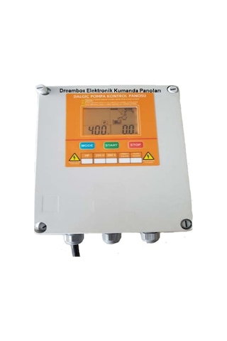 12.5-20 Hp Trifaze Yıldız Üçgen Paket Hidrofor Lcd Ekranlı Elektronik Koruma Kontrol Panosu