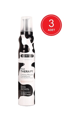 Morfose Milk Therapy Saç Köpüğü 3 x 200 ML