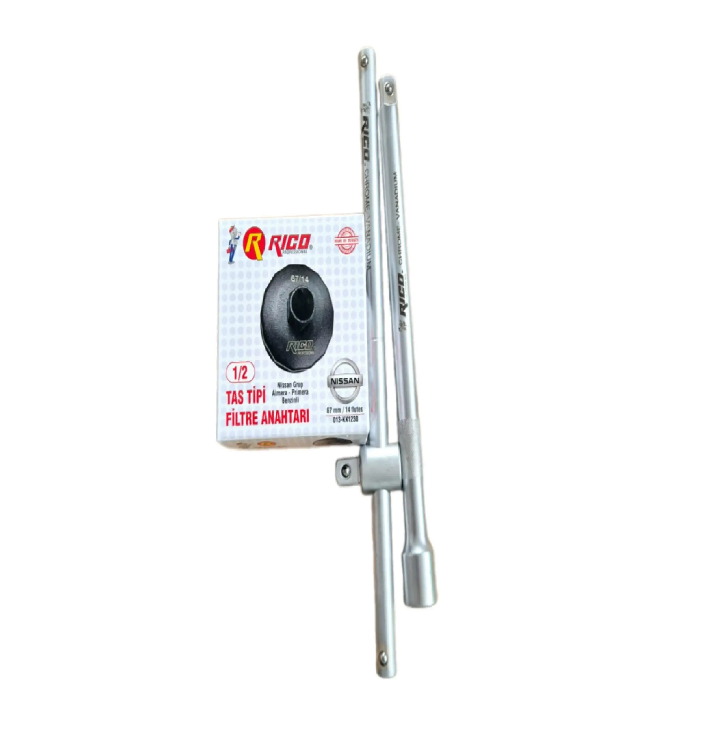 Rico 1/2 65/14 Filtre Sökme Anahtarı Toyota Honda Benzinli