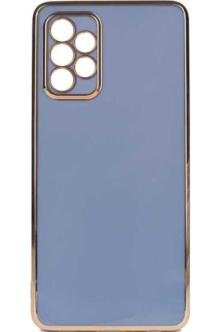 Samsung Uyumlu Galaxy A72 Kılıf Zore Bark Kapak Mavi Açık