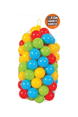 Pilsan Filede Oyun Havuzu Topları 6 CM 100 Adet
