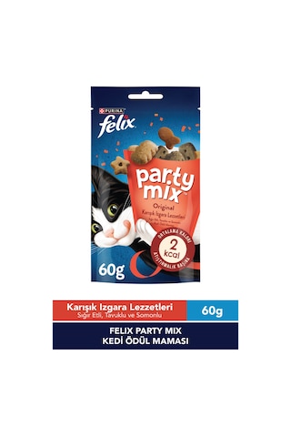 Felix Party Mix Karışık Izgara Lezzetleri Kedi Ödül Maması