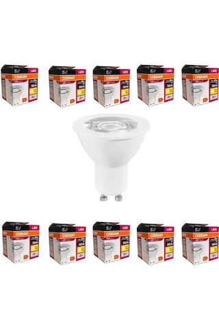 Osram Led Value 4.5w Sarı Işık Gu10 Duy 350 Lm 10 Lu Paket