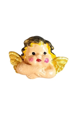 Uretti - Ayşe 7362 El Yapımı 2'li Sevimli Melek Magnet Seti - 4 X 5 Cm