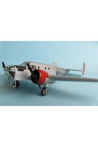 Beechcraft At 11 Kansan Pm Model Demonte Plastik Uçak Maket Kiti