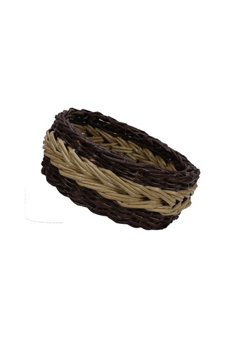 E38 El İşçiliğikağıt İp Sepet Örgü 17 17 Cm - 6182 Karışık