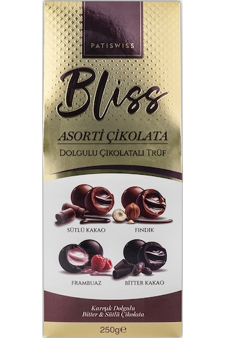 Patiswiss Bliss Karışık Dolgulu Çikolata 250 G