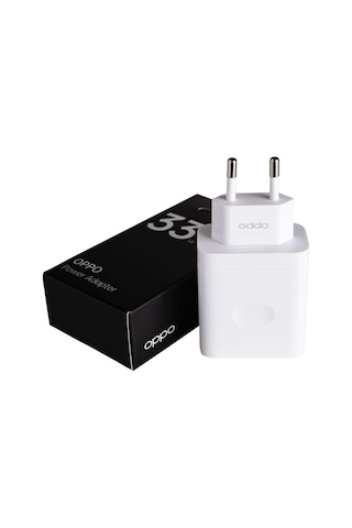 Oppo Power Adaptör Şarj Başlık 33W USB 3.0 - Beyaz