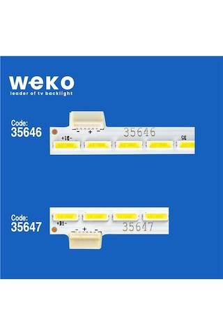 Vestel 48ua9300 48'' İnç 2 Adet Tv Led Bar Tvnizin İçindeki Led Barla Aynısı Olduğunu Görmeden Almayınız. Led Bar Ürünlerinde Paket Açıldığında İade Kabul Edilmemektedir.