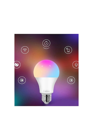 Fulltech Akıllı Rgb Led Lamba Ampul 9w 50hz 800 Lümen Diğer