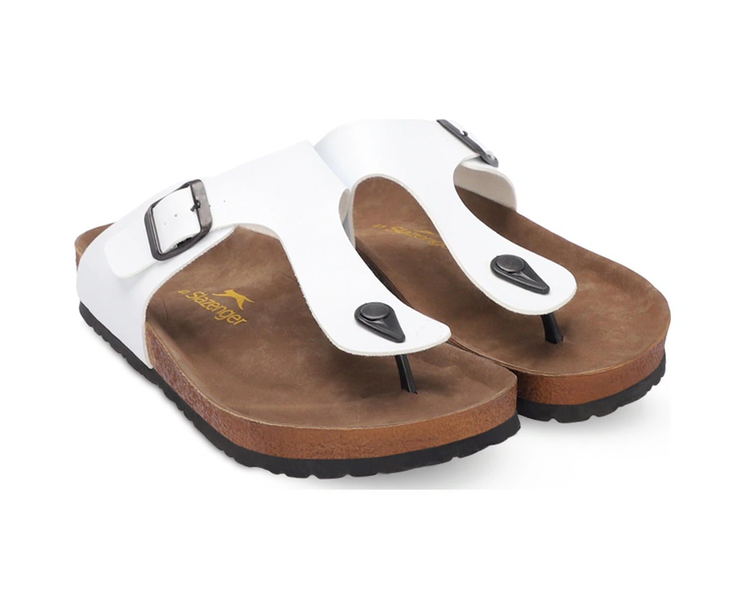 Slazenger Luke Erkek Parmak Arası Beyaz Terlik Beyaz