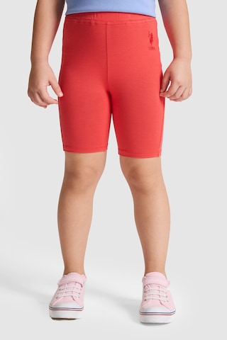 U.s. Polo Assn. Kız Çocuk Kırmızı Tayt 50325701-vr213 Rısk Red