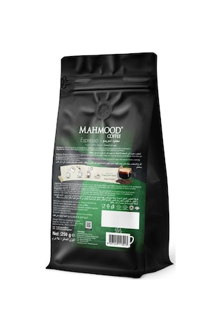 Mahmood Coffee Kavrulmuş Espresso Kahve Çekirdekleri 250 G