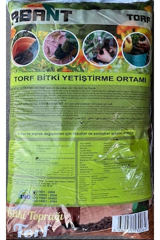 Çiçek Toprağı 10 L Torf - Toprak
