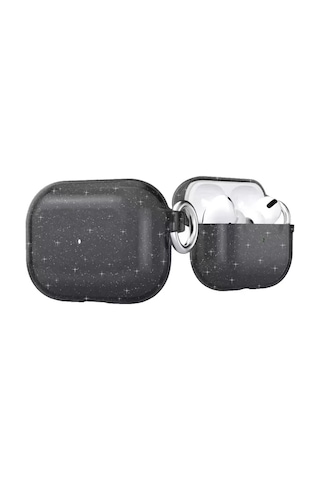 Movenchy Apple Uyumlu - AirPods Pro 2 2.nesil Shell Kılıf - Siyah