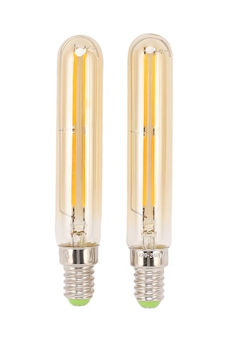 2 Adet Led Tüp Işık 4w E14 2300k Tüp Ampul T20x120 220 240v Aydınlatma İçin
