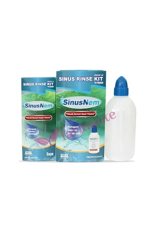 Sinus Rinse Sinusnem Yetişkin Burun Yıkama Kiti
