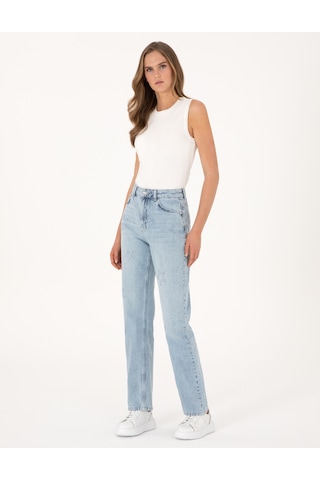 Pierre Cardin Kadın Açık Mavi Pantolon Jean 50308401-vr003 Açık Mavi