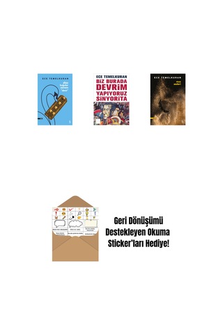 Dilsiz Kuğular Zamanı Devir + Biz Burada Devrim Yapıyoruz Sinyorita Cep Boy + Muz Sesleri + Okuma Sticker'ları