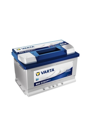 Varta E43 12v 72 Ah 680a Blue Dynamic Akü Ford-opel Alçak Tip Üretim Yılı: 2025