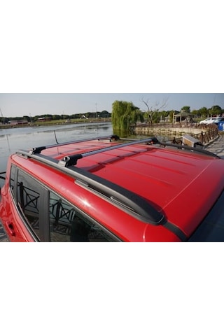 Mıtsubıshı Pajero Sport 1996-2008 Uyumlu Trx1 Thunder Carrier Kilitli Ara Atkı Gri Diğer