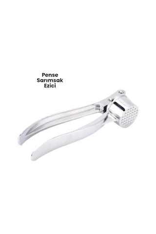 Metal Sarımsak Ezici Sarı