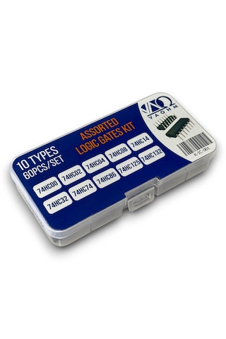 74 Serisi Lojik Entegre Seti 10 Tip 60 Parça