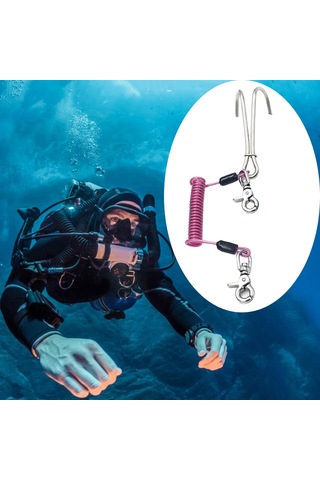 Dolıty Resif Drift Kancası Tüplü Dalış Mağara Pembe