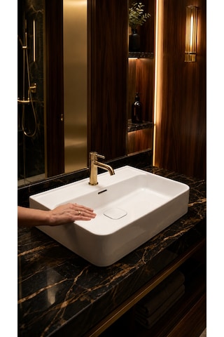 Strada Iı Tezgah Üstü Lavabo T300001 Beyaz