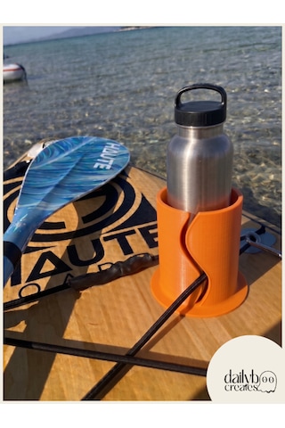Turuncu Paddle Board/kano Termos Tutucu-sup Board Termos Sabitleyici