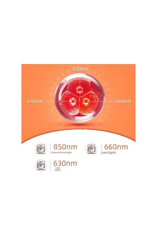 Fortunelane 3 Led Kırmızı Işık El Feneri 630+660+850nm Inframerahat, Dış Mekan Acil Durumlar İçin Dayanıklı, Pp Kutulu - Amazon Ö