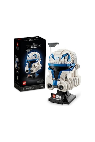 LEGO® Star Wars™ Yüzbaşı Rex™ Kaskı 75349 - Yetişkinler için Koleksiyonluk ve Dekoratif Model Yapım Seti (854 Parça)