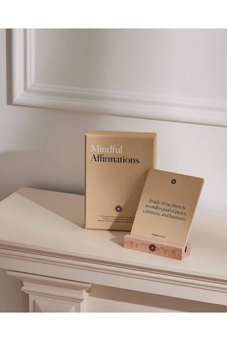 Mindful Affirmations Orijinal Renkli Motivasyon Ve Olumlama Kart