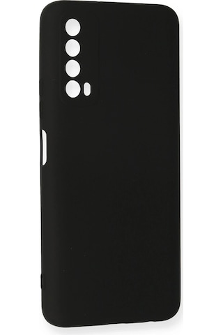 Newface Huawei P Smart 2021 Kılıf Nano İçi Kadife Silikon Semeglbl - 94 - Siyah Sıyah