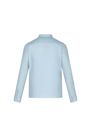 Hatemoğlu Mavi Comfort Fit 100% Pamuk Düğmeli Yaka Uzun Kollu Casual Gömlek 4112010