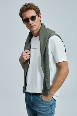 Lufian Valor Modern Grafik T- Shirt Kırık Beyaz Kırık Beyaz 111020242100510