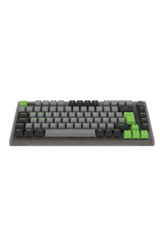 Hk610 Gateron Switch Rgb Lcd Tri-mode Kablosuz/bluetooth %75 Gaming Klavye