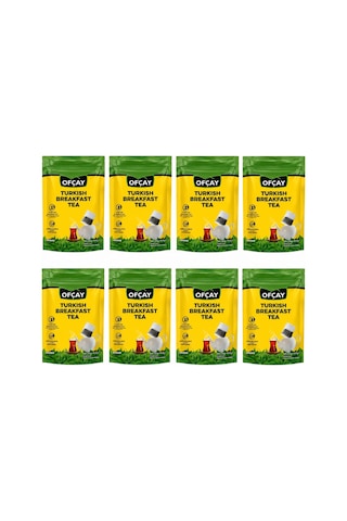 Ofçay Bitane Turkish Breakfast EDT Siyah Süzen Demlik Poşet Çay 8'li 30  x 30 G