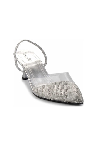 Gümüş Kadın Klasik Topuklu Ayakkabı K01026200387 Gümüş