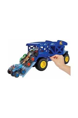 Toysan Sq80992-1 Taşıyıcı Araba Seti 3 Metal Arabalı