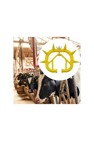 Lijinxu Sığır Sütten Kesme Burun Halkası 9.2cmx7.5cm-sarı